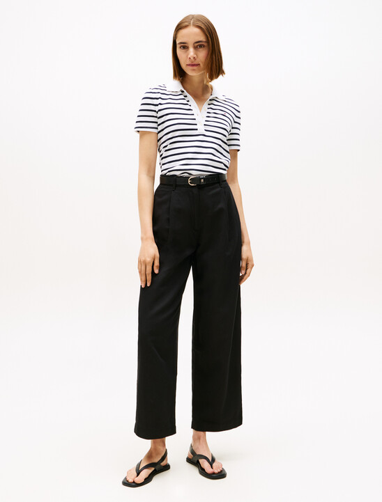 Asia Fit Tencel Linen Wide Leg Pant