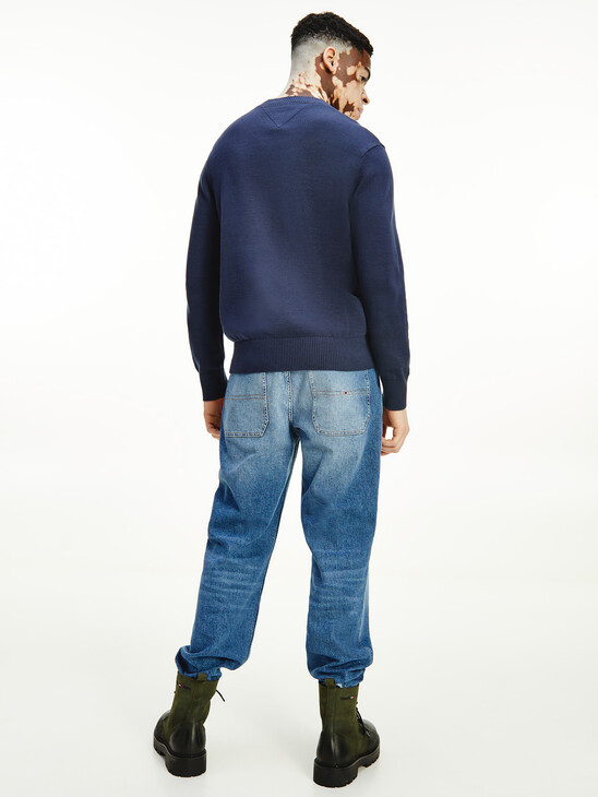 CREW NECK RELAXED FIT JUMPER