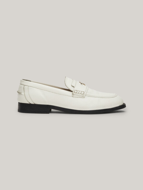 Crest Classics Perforated Leather Loafers