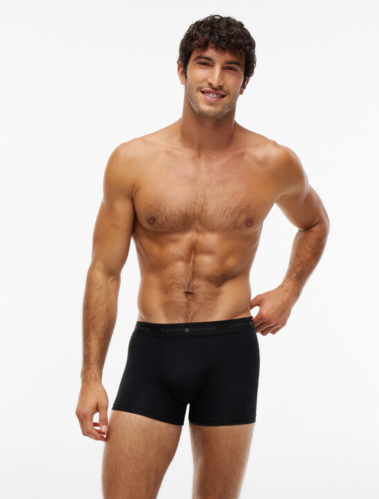 3-Pack Signature Tonal Logo Waistband Trunks