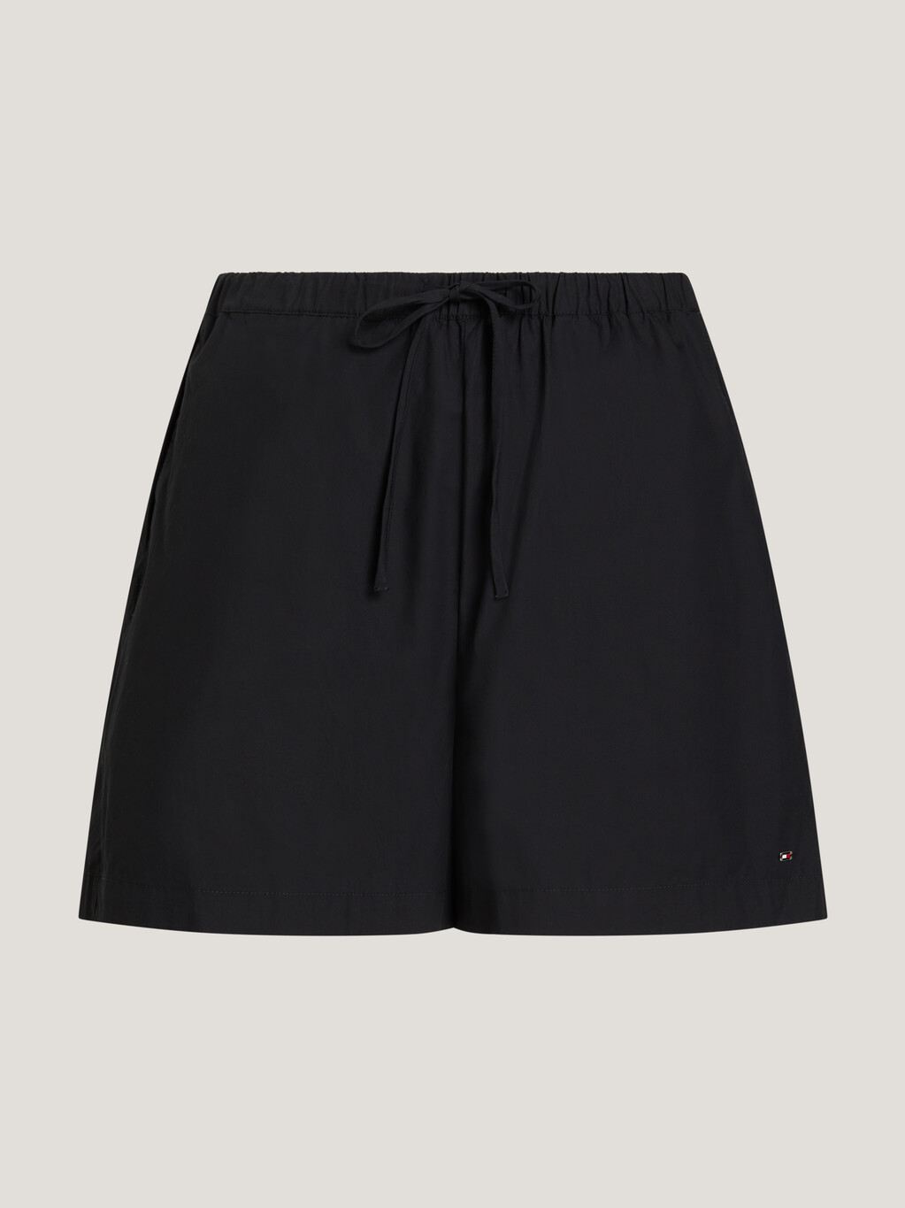 Drawstring Shorts, Black, hi-res