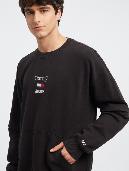 OVERSIZED REMOVABLE SLEEVES SWEATSHIRT