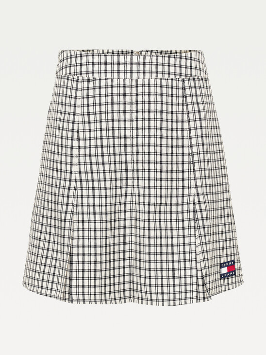 Plaid Check Mini Skirt