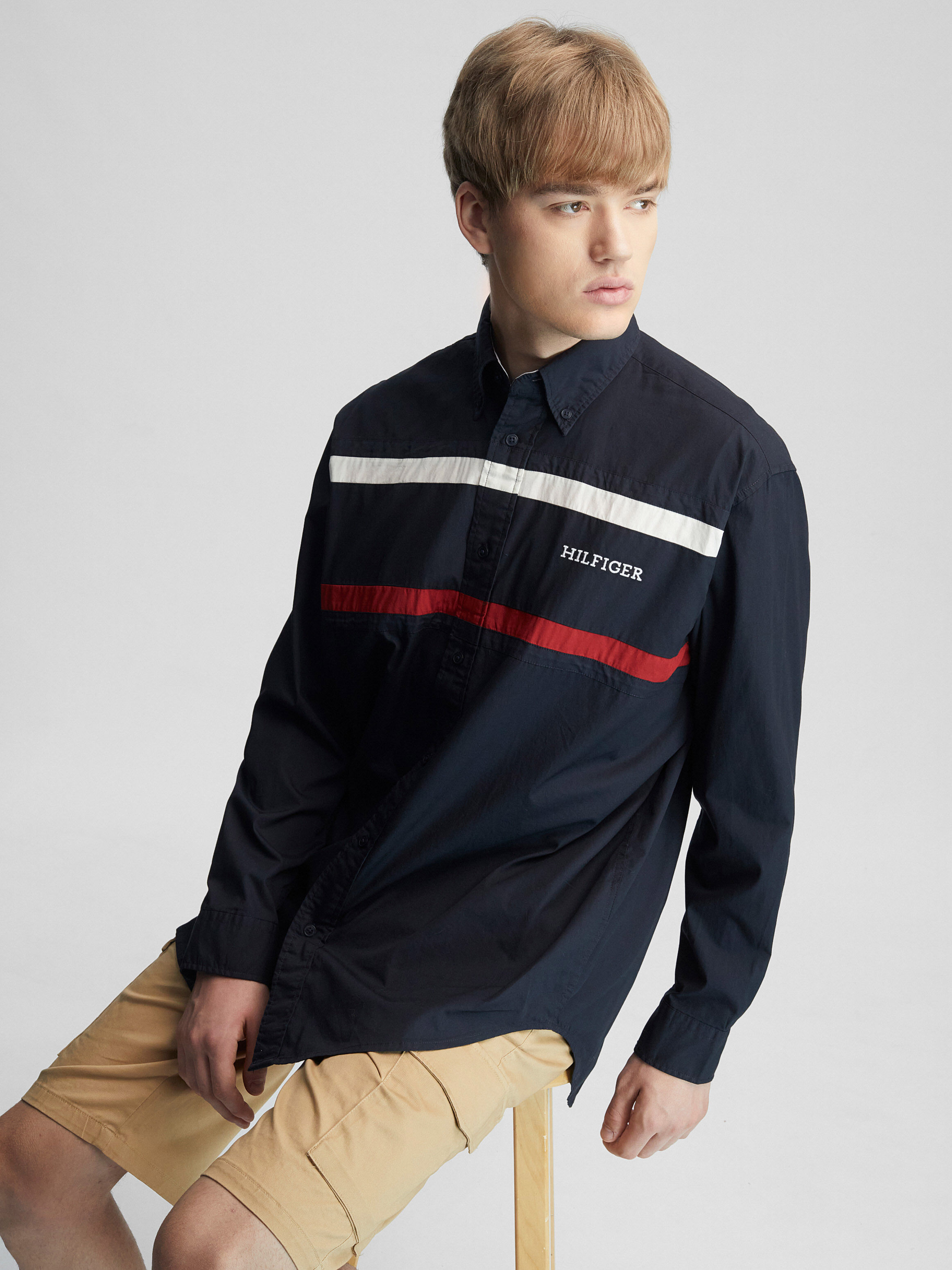 Long best sale sleeve tommy