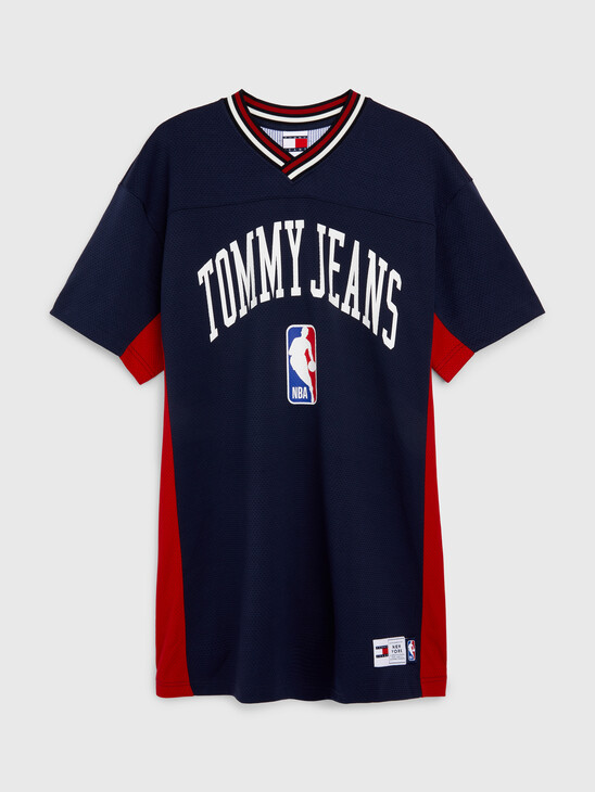 TOMMY JEANS & NBA MESH DRESS