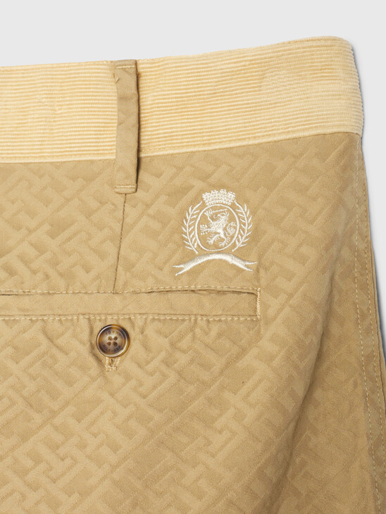 Crest Th Monogram Relaxed Fit Chinos