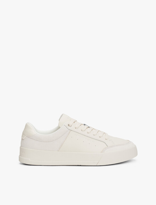 Debossed Logo Court Trainers