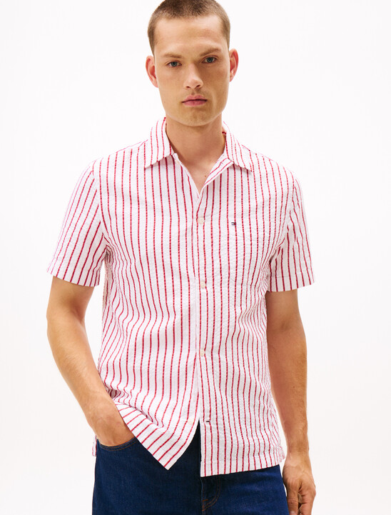 Seersucker Stripe Shirt