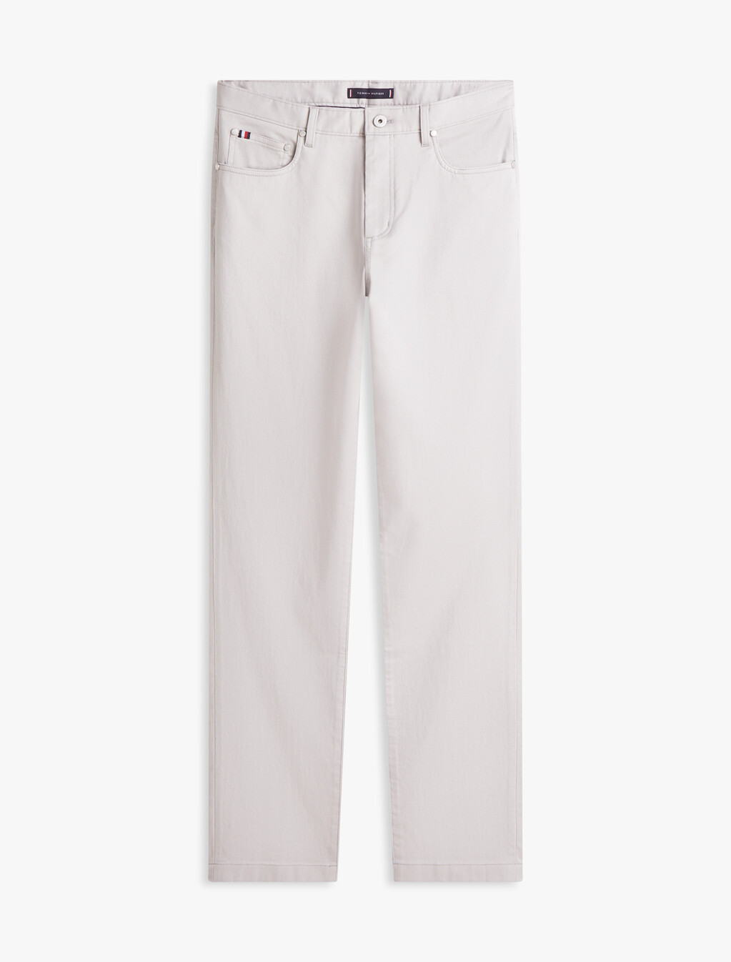 Premium Structured Denton Pant, October Grey, hi-res