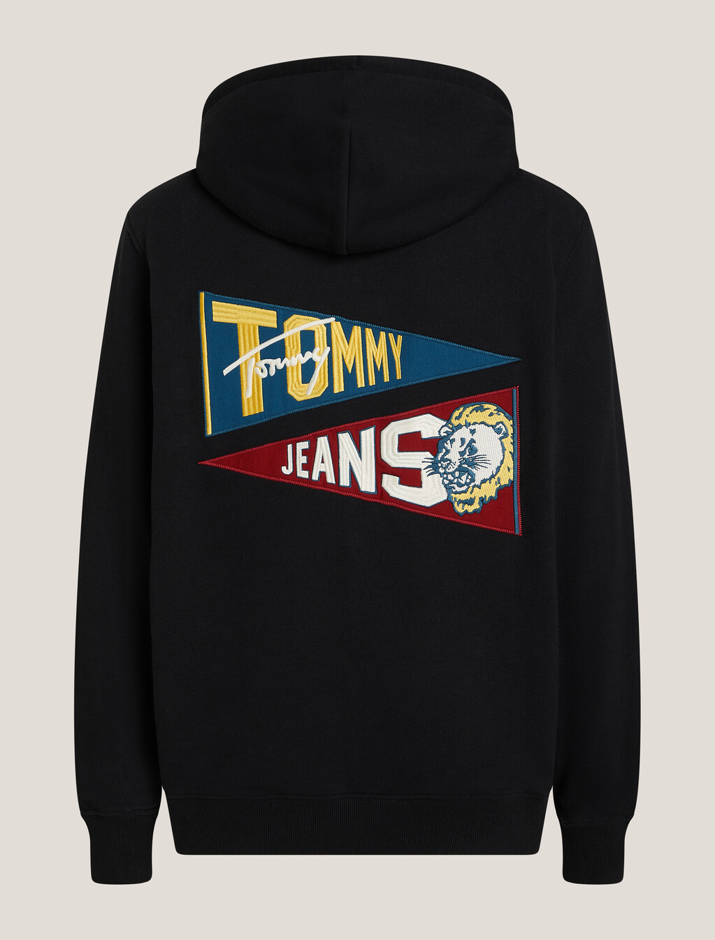 Uni Flag Tiger Hoodie, Black, hi-res