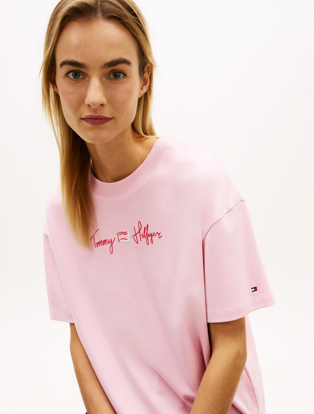 Asia Fit Graphic Double Knit T-Shirt, Bonita Pink, hi-res