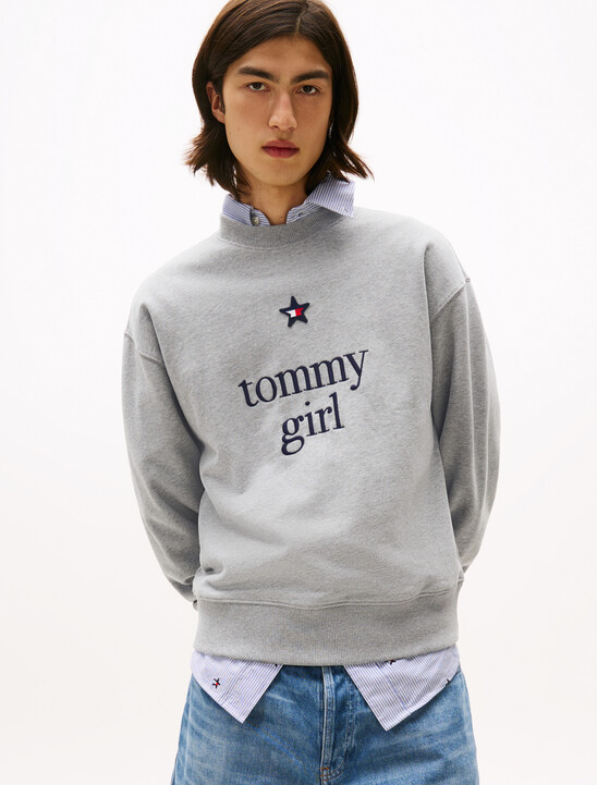 Tommy Girl Graphic Relaxed Sweatshirt