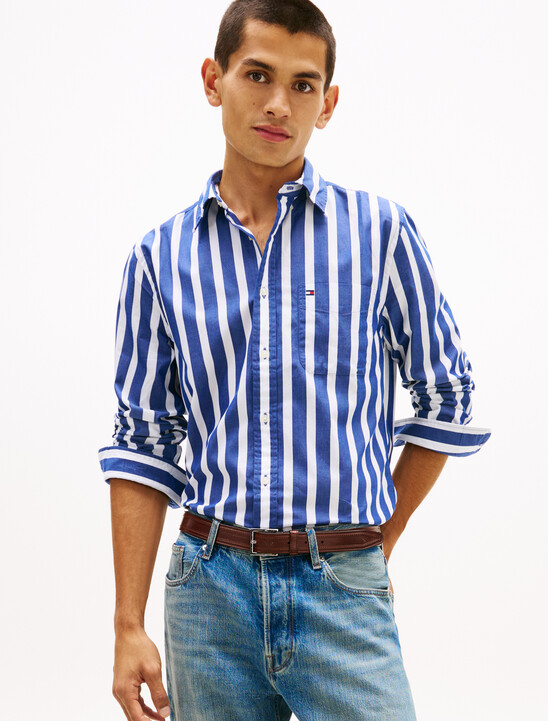 TH Flex Regular Fit Stripe Shirt