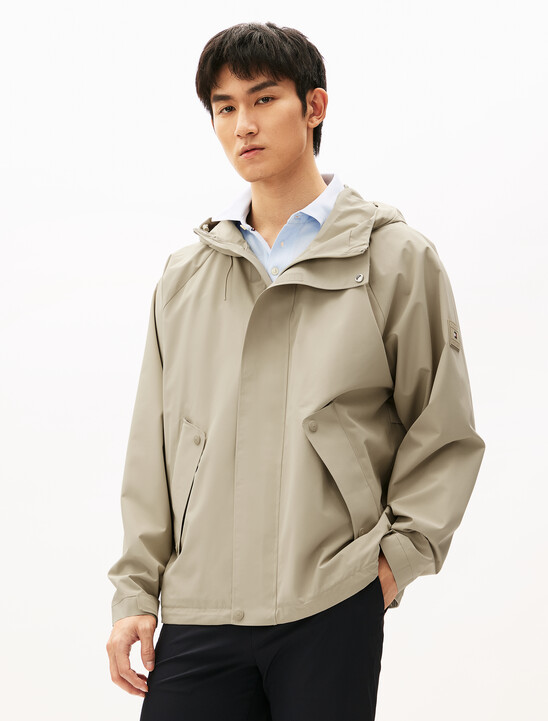 Technical Hooded Jacket