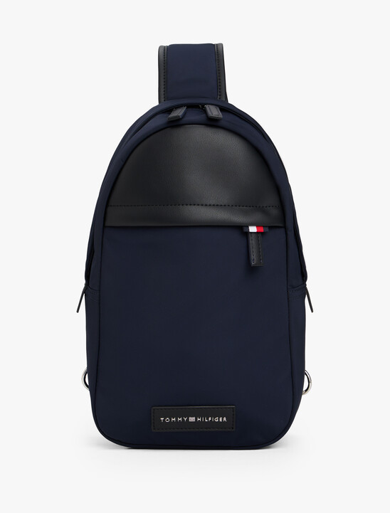 Logo Patch Crossbody Sling Bag