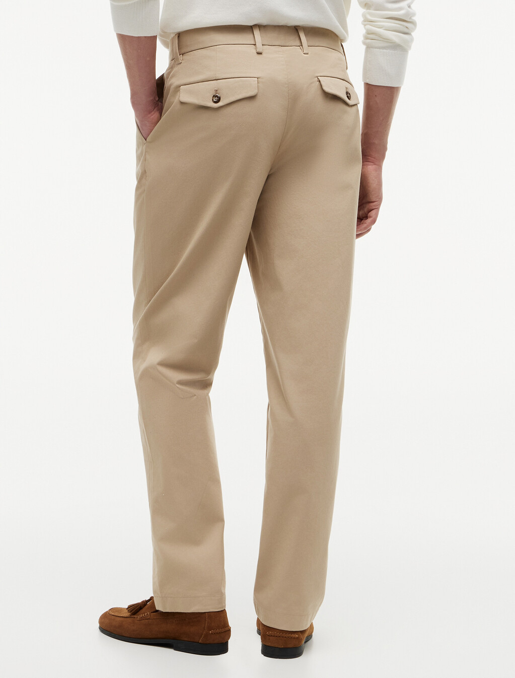 Harlem Tech Tapered Twill Chinos, Batique Khaki, hi-res