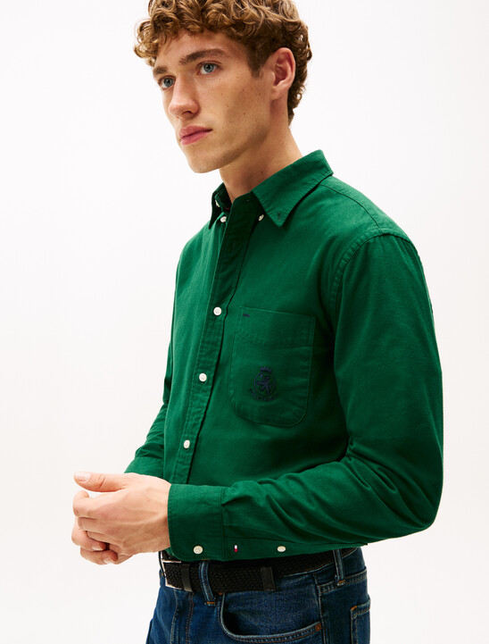 Regular Fit Brushed Oxford Shirt