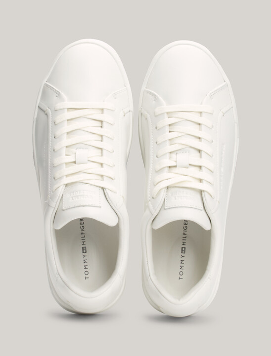 Premium Leather Court Trainers