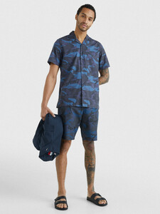 Buy TH FLEX CAMO SHORT SLEEVE SHIRT in color BLUE