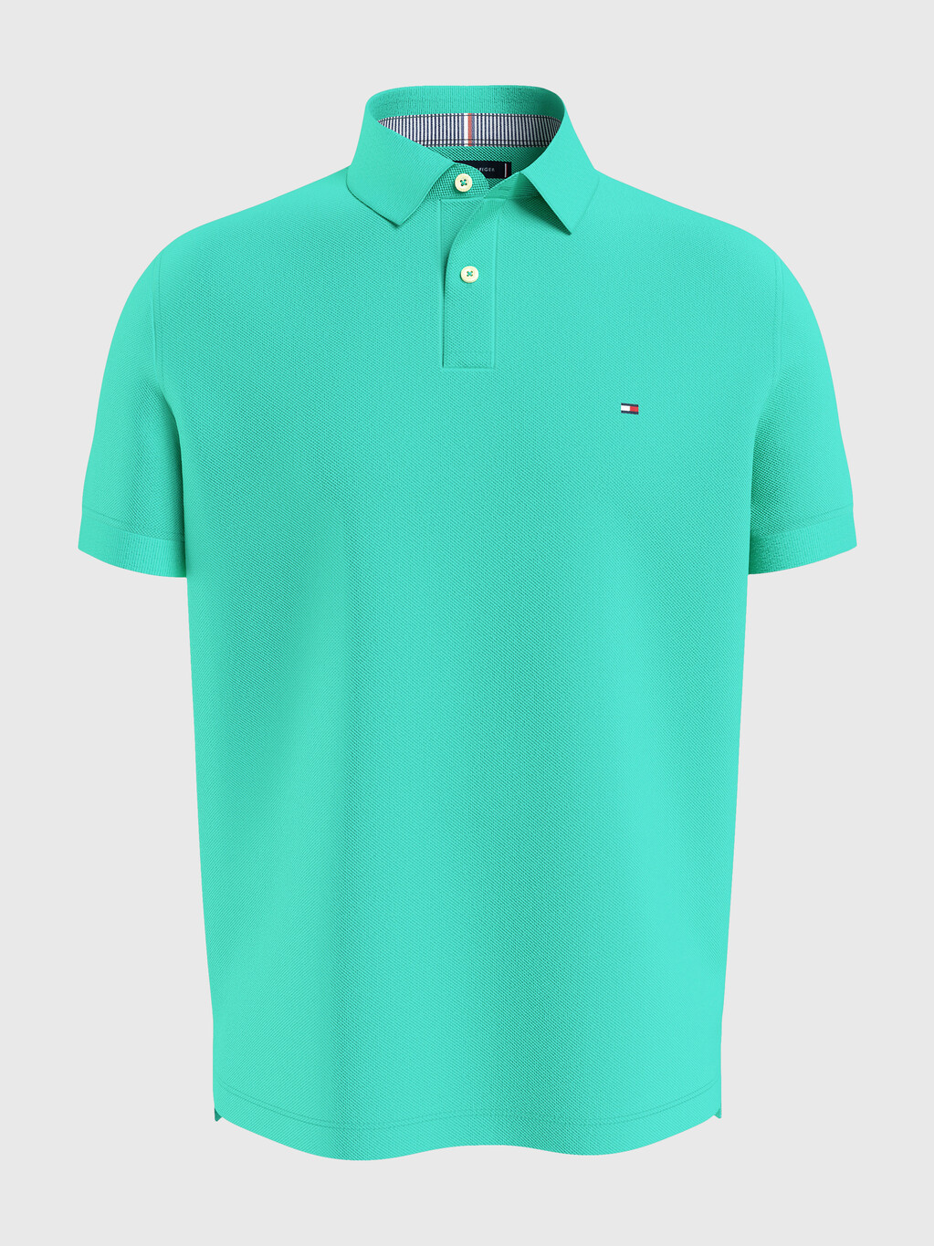 Buy 1985 ORGANIC COTTON REGULAR FIT POLO in color ALOHA GREEN