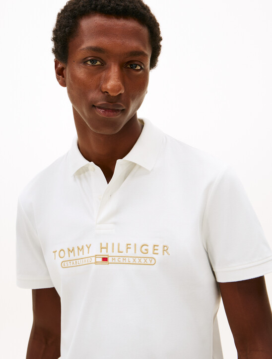 Icon Luxe Logo Embroidery Polo