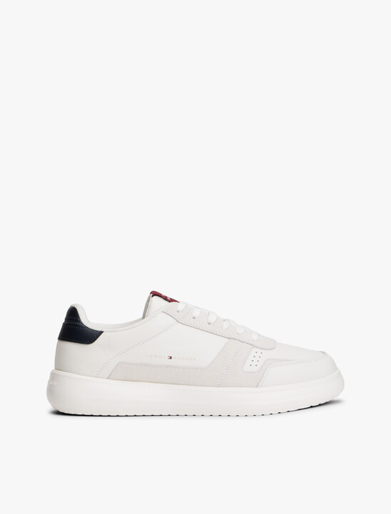 Leather Fine-Cleat Trainers