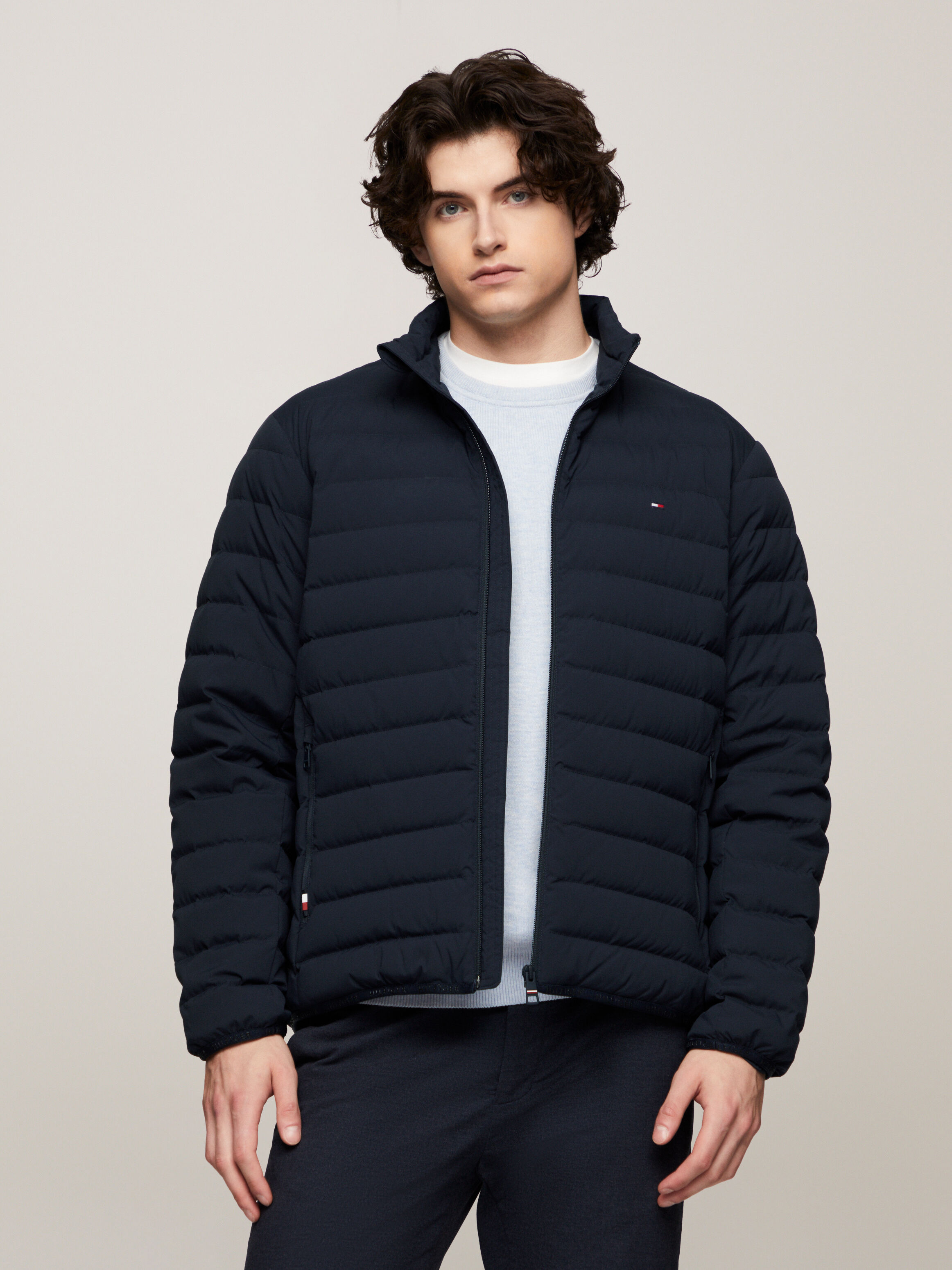 Packable Lightweight Down Jacket blue Tommy Hilfiger Malaysia