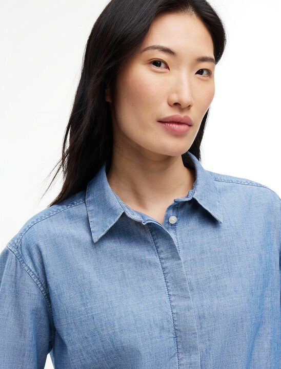 Chambray Tie Shirt