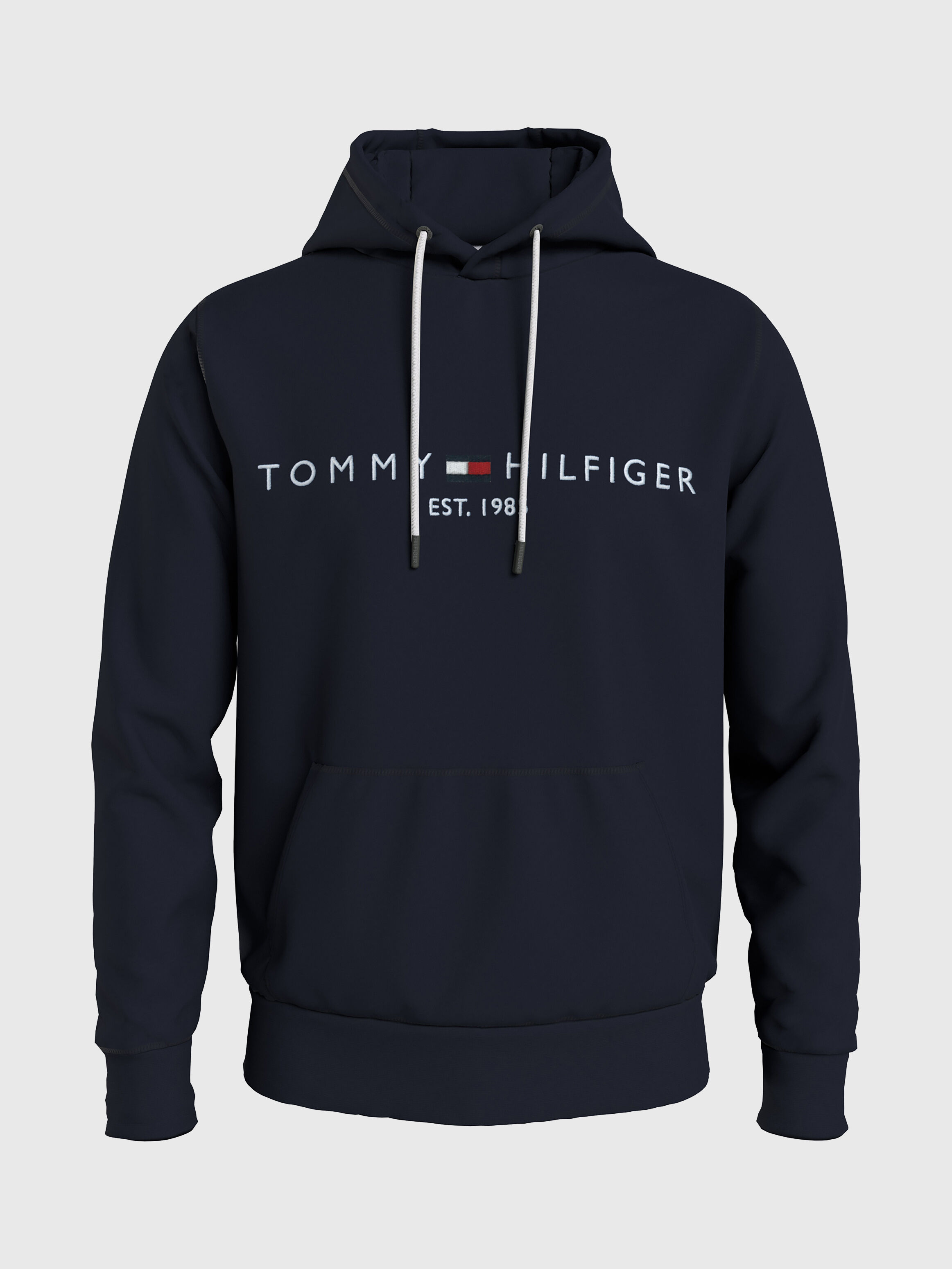 Tommy jeans shop embroidered logo hoodie