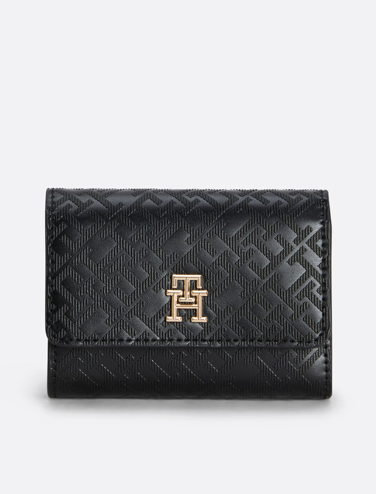 TH Monogram Trifold Wallet