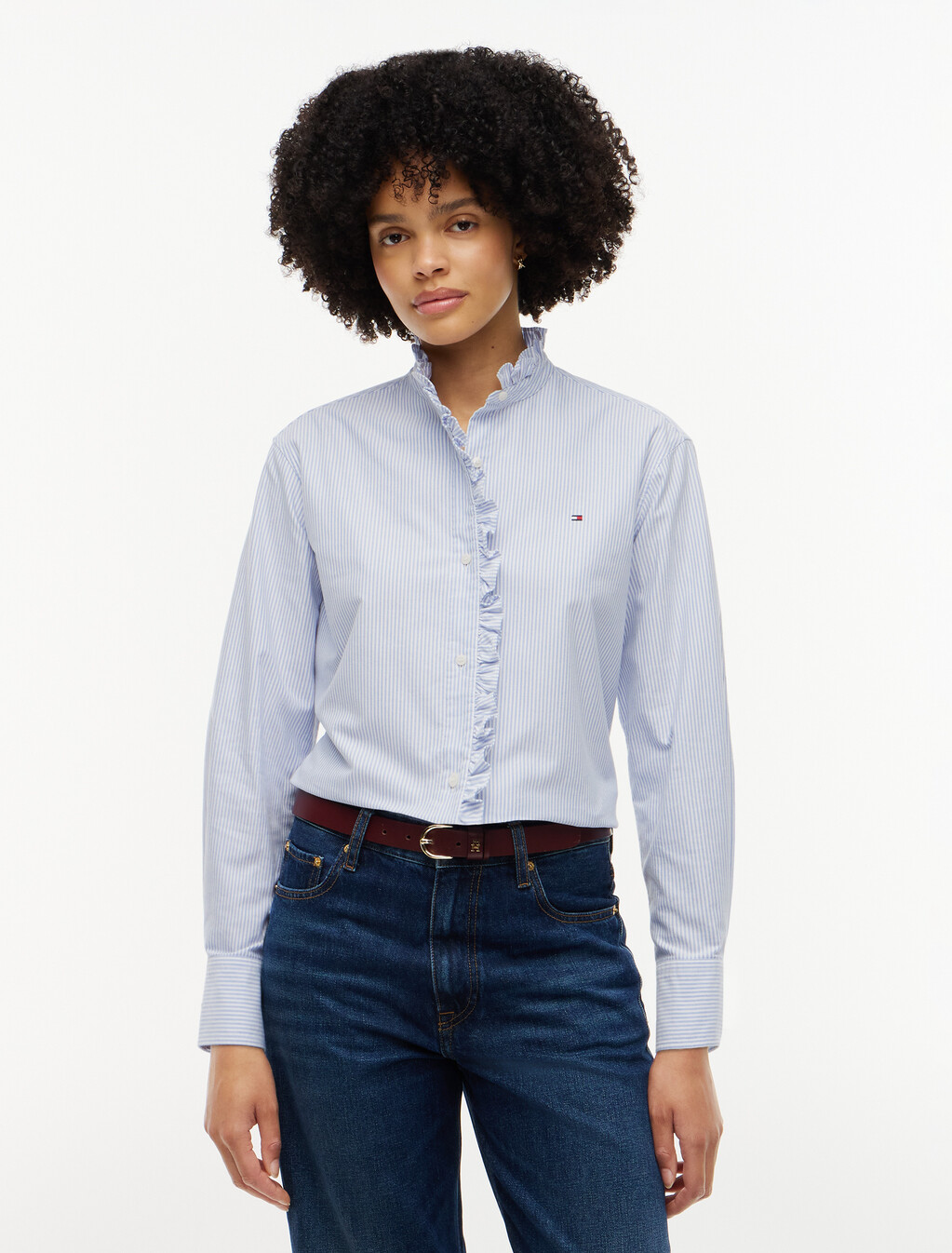 Slim Fit Single Breasted Blazer, Dark Blue, hi-res