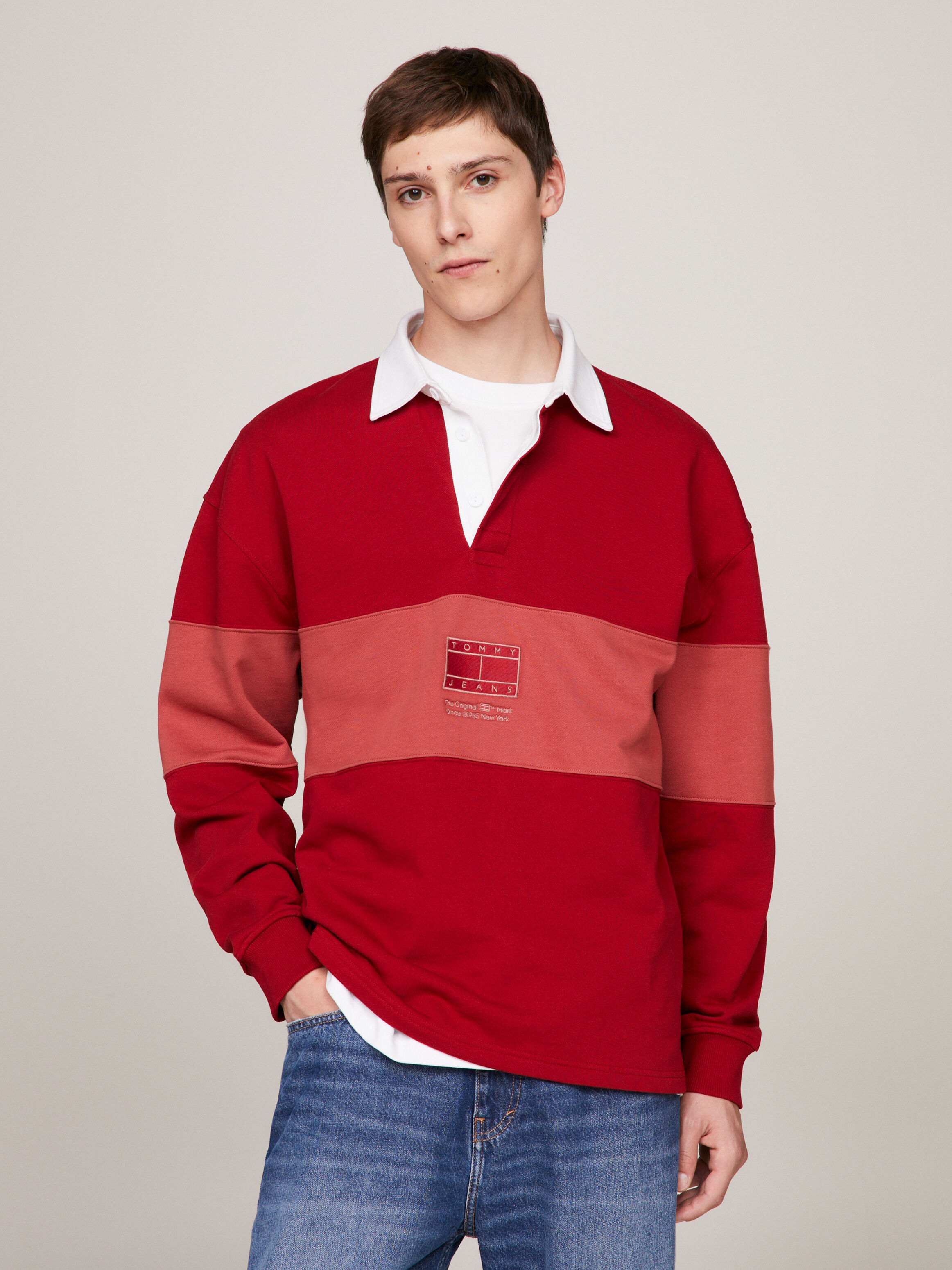 Rugby shirt tommy on sale