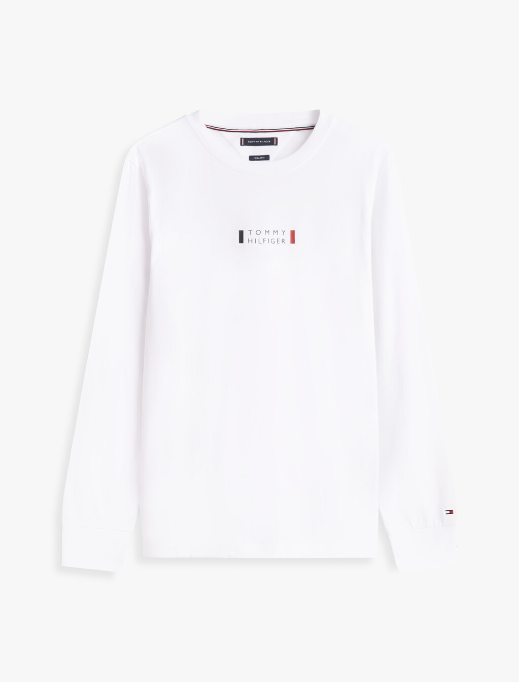 Logo Jersey Long Sleeve T-Shirt, White, hi-res