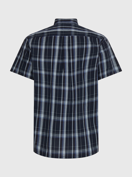 TATTER CHECK CASUAL FIT SHIRT