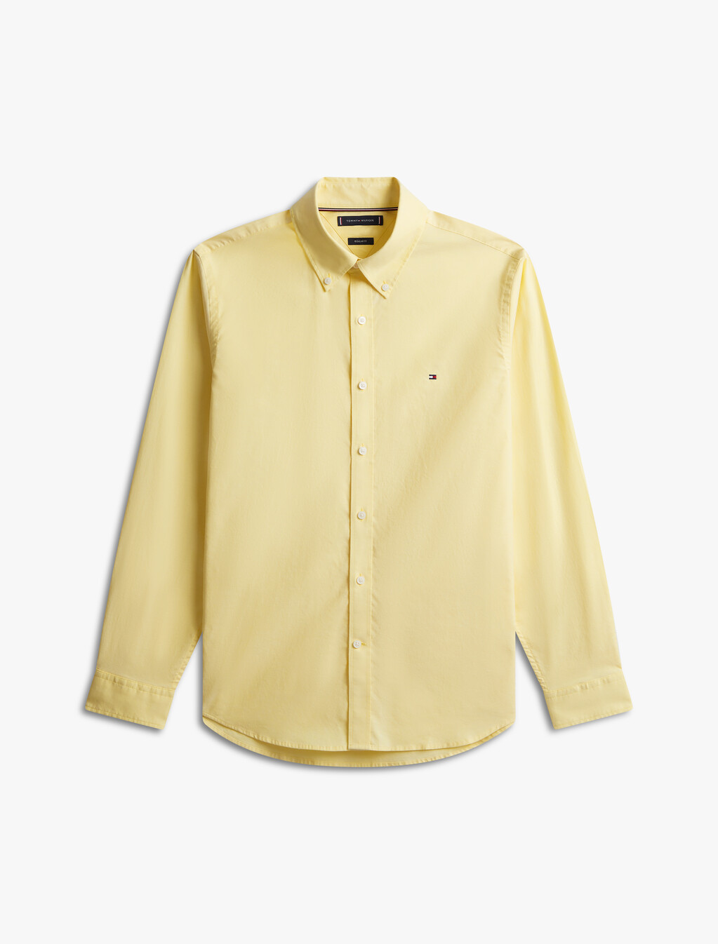 Lightweight Oxford Solid Shirt, Citronella, hi-res