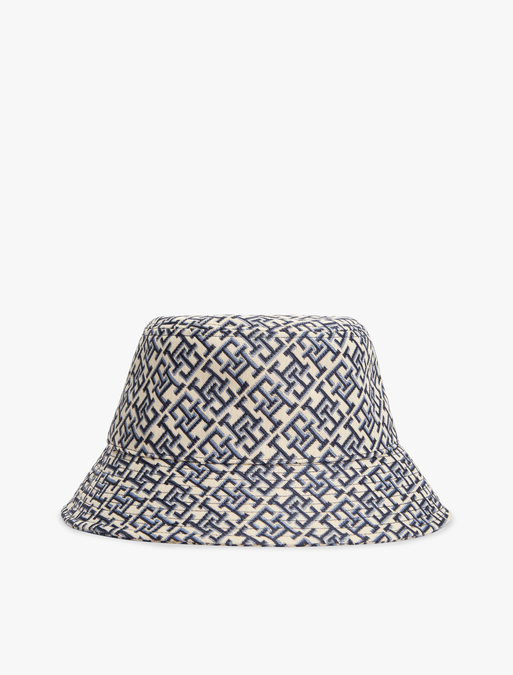 TH Monogram Jacquard Bucket Hat, Space Blue, hi-res