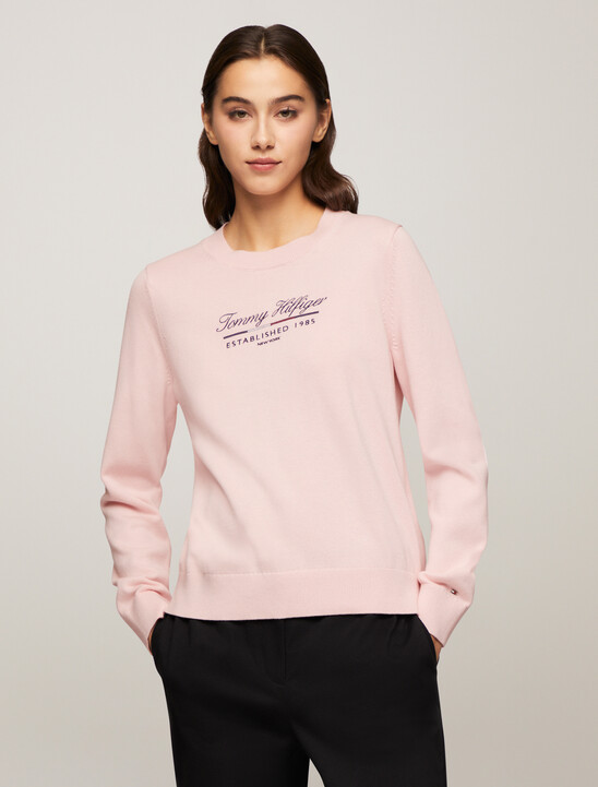Script Logo Sweater