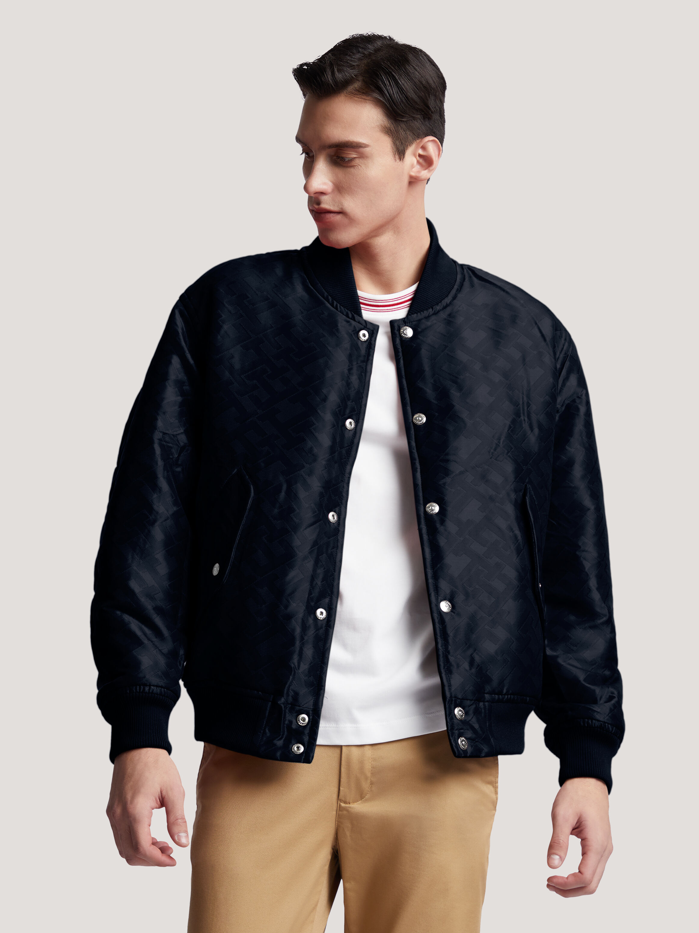 Tommy hilfiger reversible discount leather jacket