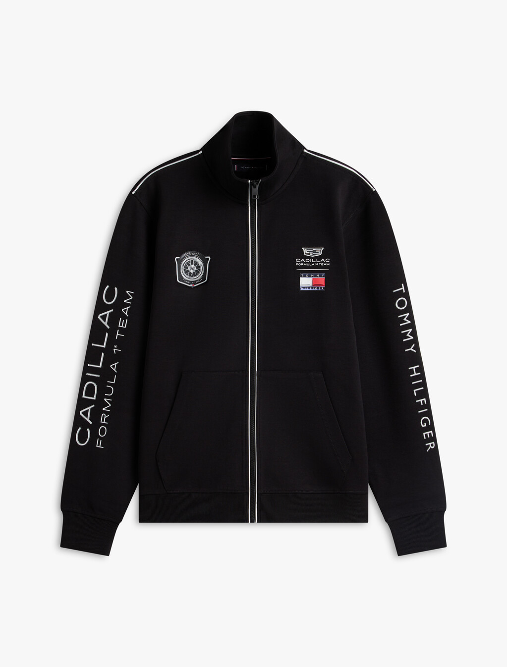 TH x Cadillac Formula 1&reg; Team Back Graphic Track Top, Black, hi-res