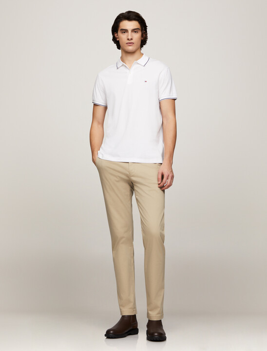 Regular Tipped Jersey Polo Shirt