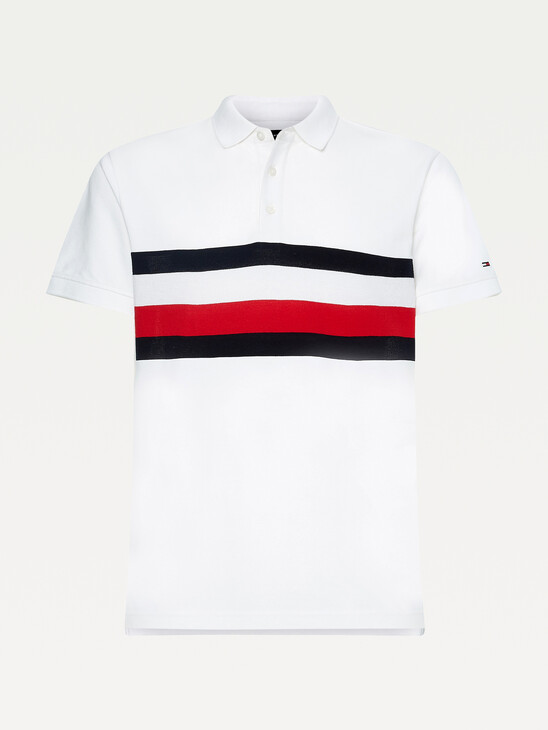 TOMMY STRIPE POLO SHIRT TOMMY STRIPE POLO SHIRT