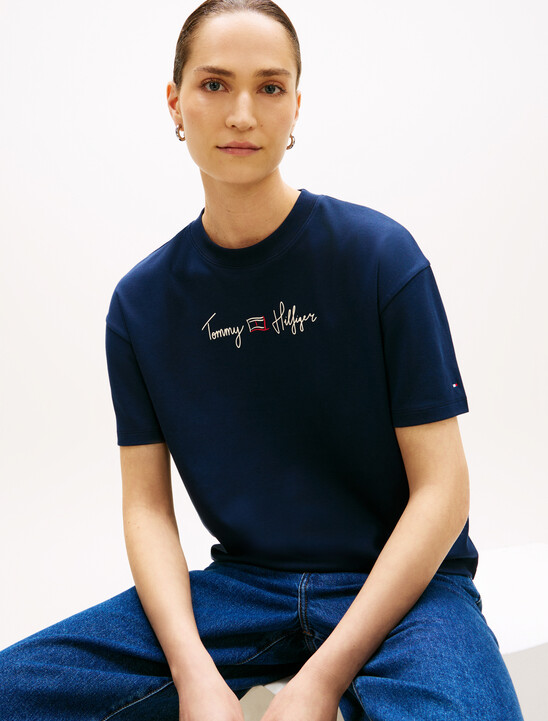 Asia Fit Graphic Double Knit T-Shirt