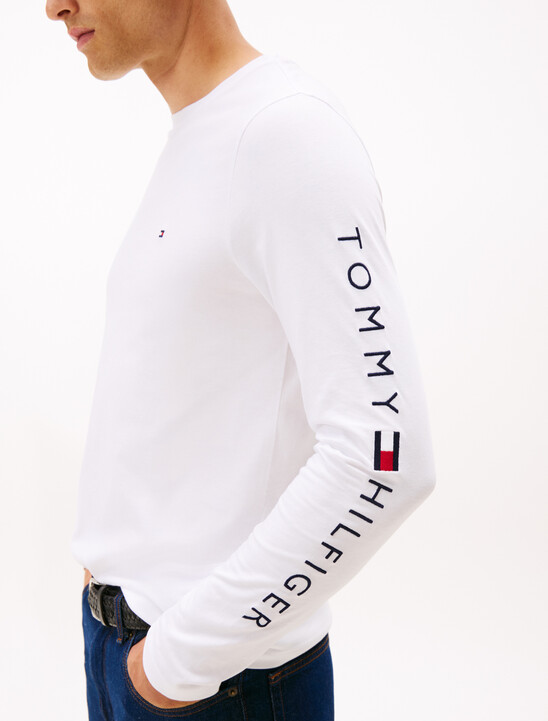 Tommy Logo Long Sleeve T-Shirt