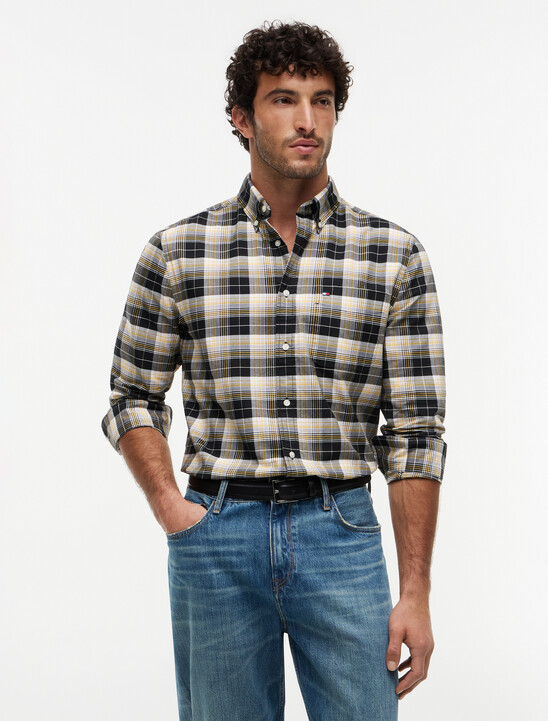 Regular Fit Heritage Plaid Oxford Shirt