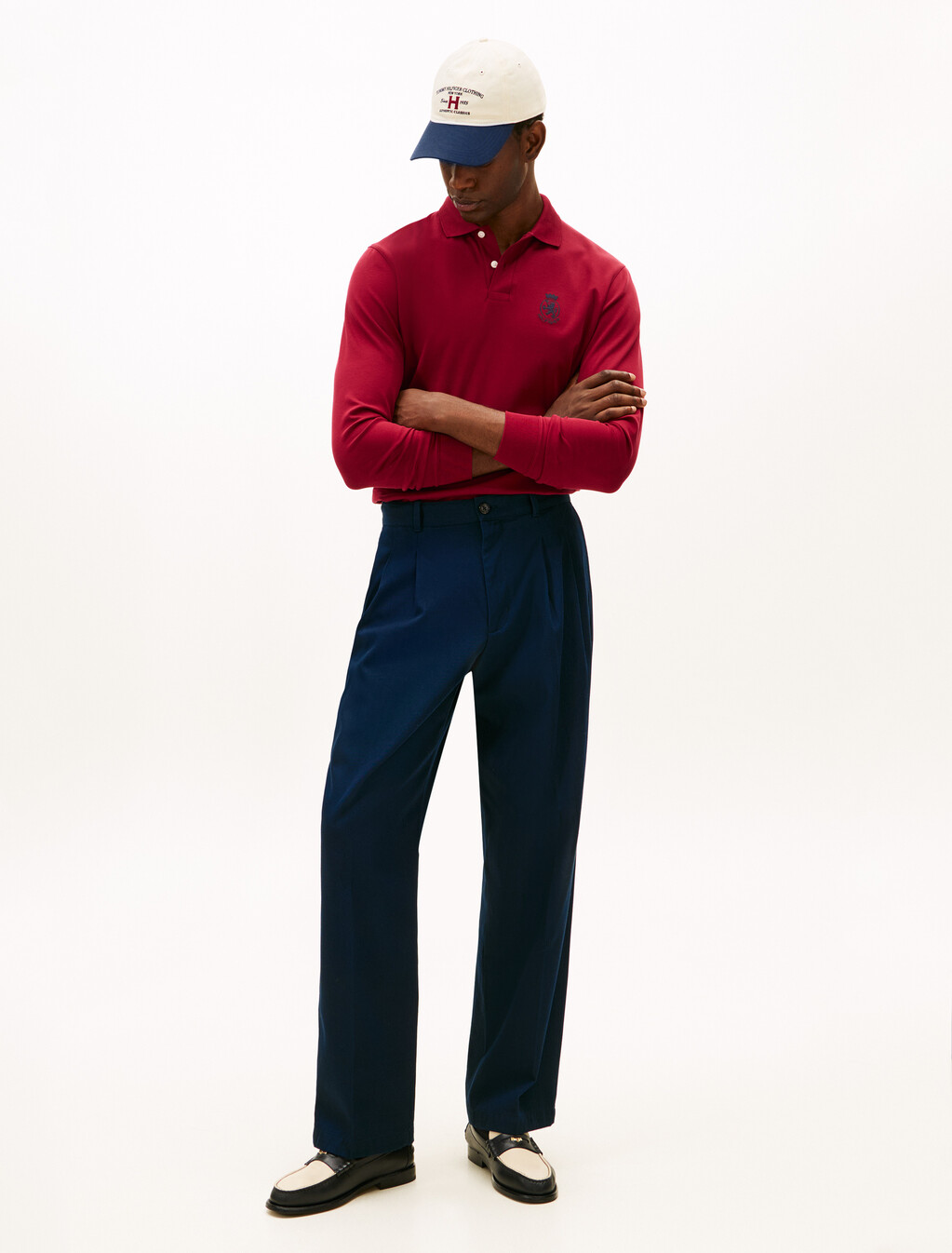 TH Crest Regular Fit Polo Shirt, Rouge, hi-res