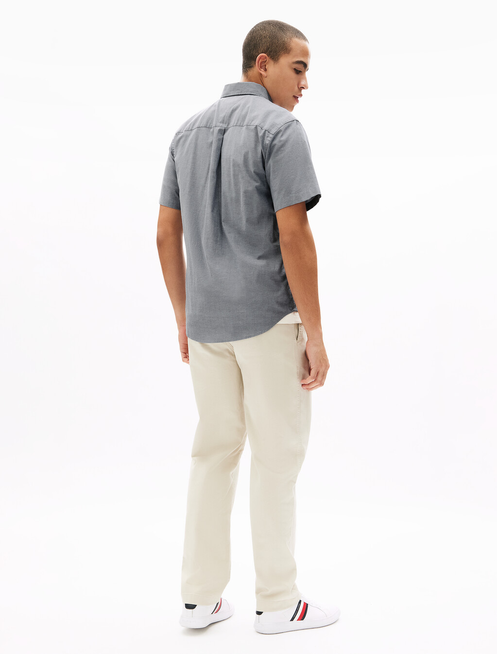 Oxford Short Sleeve Shirt, Desert Sky, hi-res