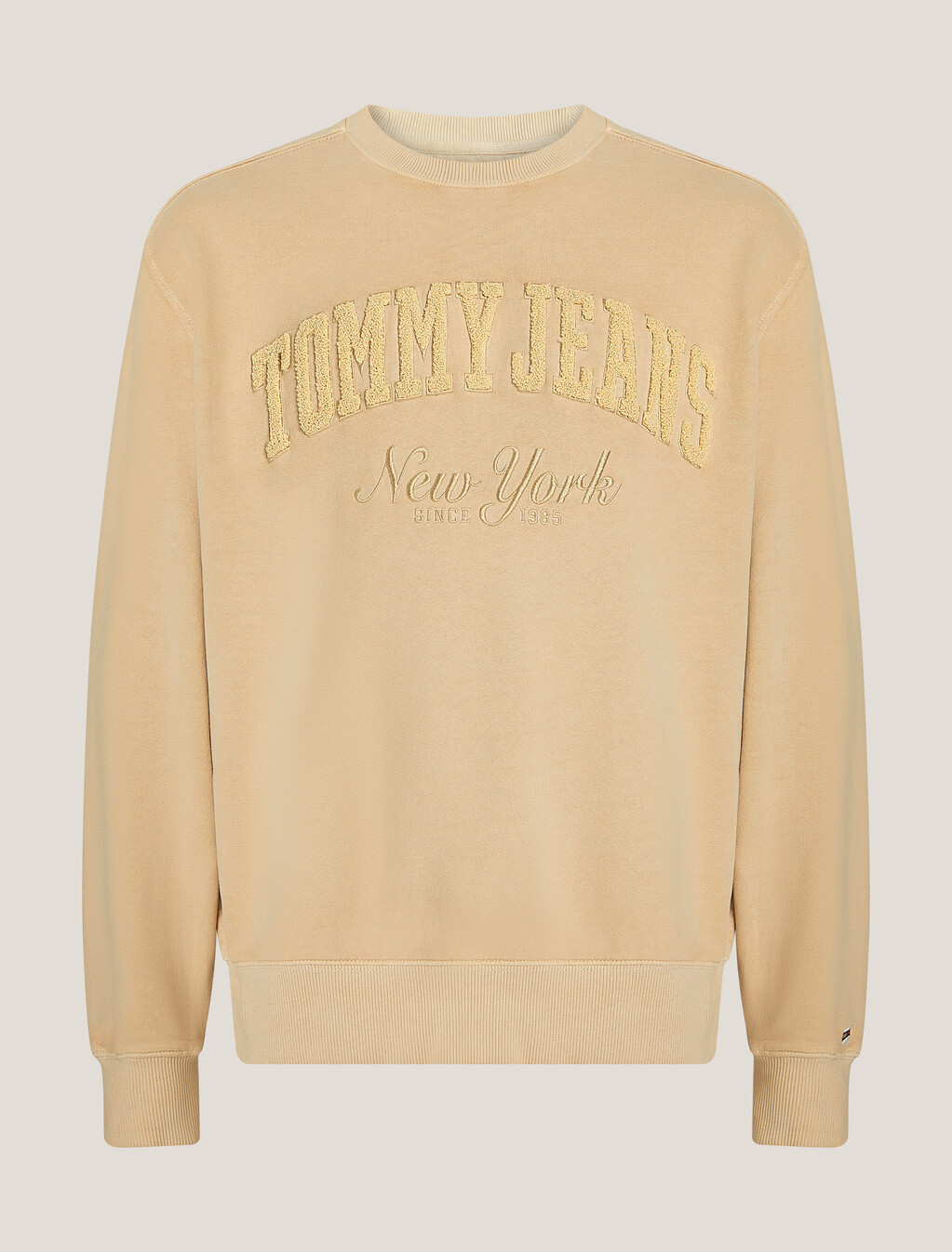 Varsity Washed Relaxed Sweatshirt, Relic Tan, hi-res