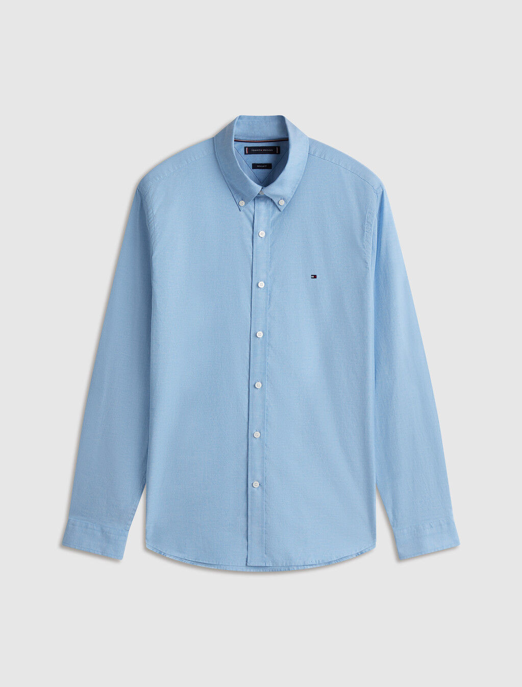 Lightweight Oxford Solid Shirt, Shirt Blue, hi-res