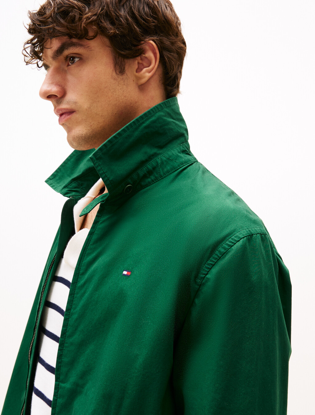 Lightweight Regular Fit Ivy Jacket, Ornamental Green, hi-res
