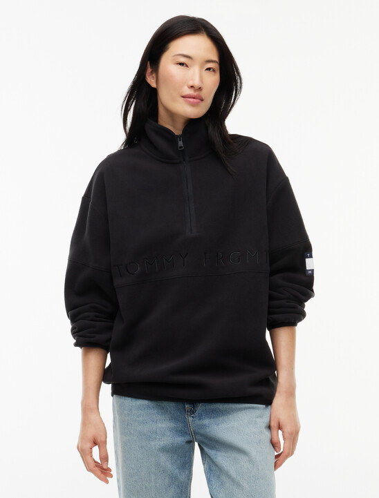 Polar Fleece Quarter-Zip Sweatshirt